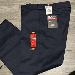 Dickies Mens work pants navy blue size 36x30